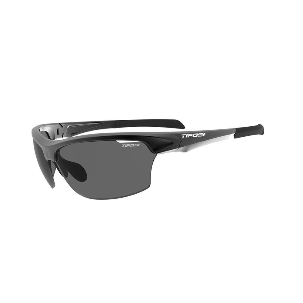 Tifosi Intense Single Lens Sunglasses Gloss Black/Smoke click to zoom image