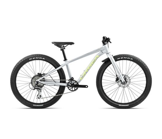 Orbea MX 24 TEAM DISC  Silver - Lime  click to zoom image