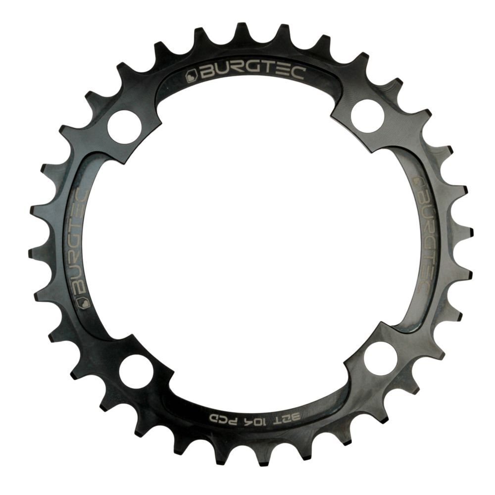 Burgtec 104 BCD Thick Thin Chainring click to zoom image