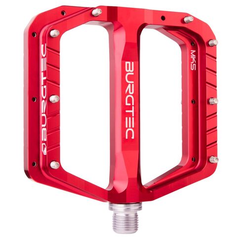Burgtec Penthouse Flat MK5 Pedals  Red  click to zoom image