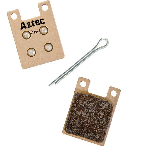 Aztec Sintered disc brake pads for Shimano flat mount callipers click to zoom image