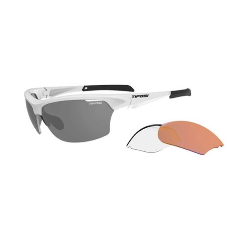 Tifosi Intense Interchangable Lens Sunglasses Matt White 