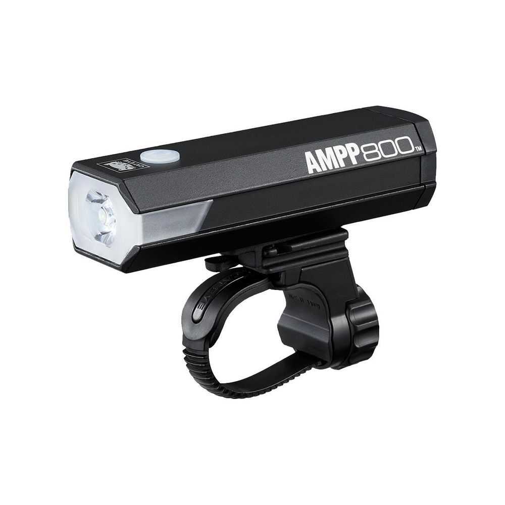 CATEYE Ampp 800 Front Light: Black click to zoom image