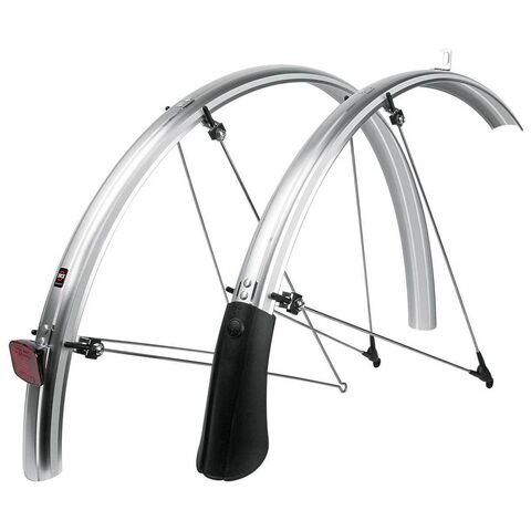 SKS Bluemels Mudguard Reflective 45MM 28" Silver  click to zoom image