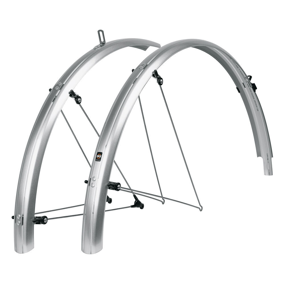 SKS Bluemels 28" Mudguard Set Silver click to zoom image