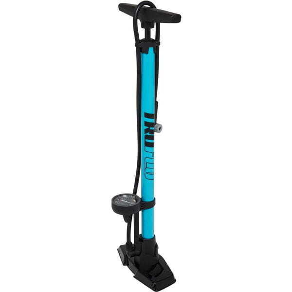 Truflo Easitrax 4 Floor Pump - blue click to zoom image