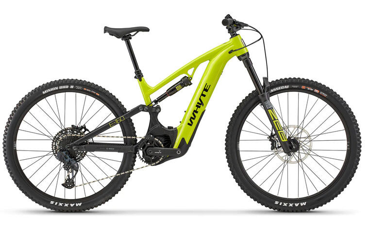 Whyte E-160 S Extra Small Gloss Lime with Matt Black  click to zoom image