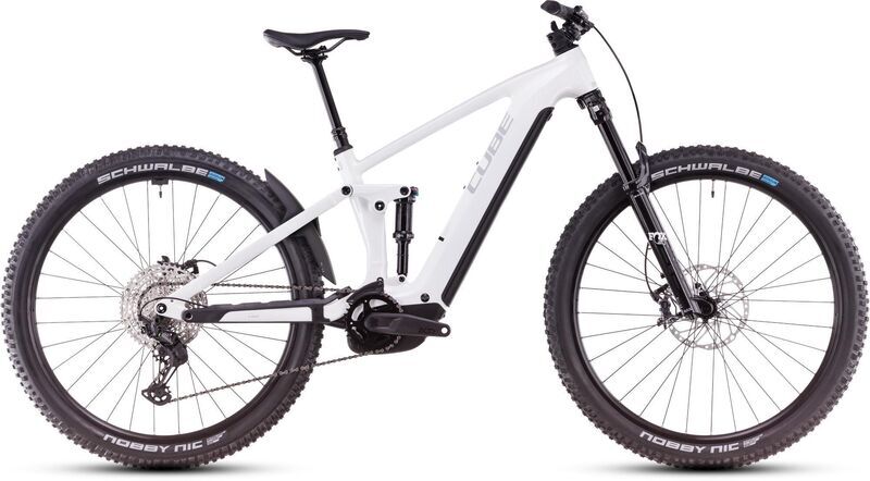 Cube Stereo Hybrid One44 EXC 800 S Metallic White/Black  click to zoom image
