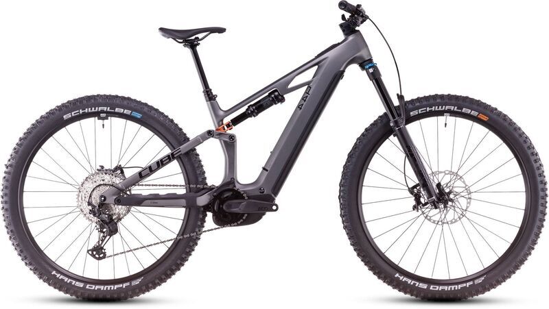 Cube Stereo Hybrid One44 Hpc SLX 800 S Slab Grey/Orange  click to zoom image