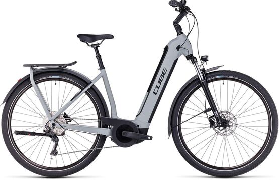 Cube Kathmandu Hybrid One 750 Easy Entry Grey Black