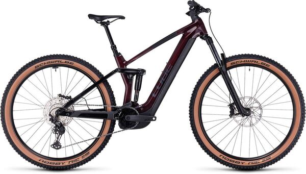 Cube Stereo Hybrid 140 HPC Race 750 Liquid Red/Black