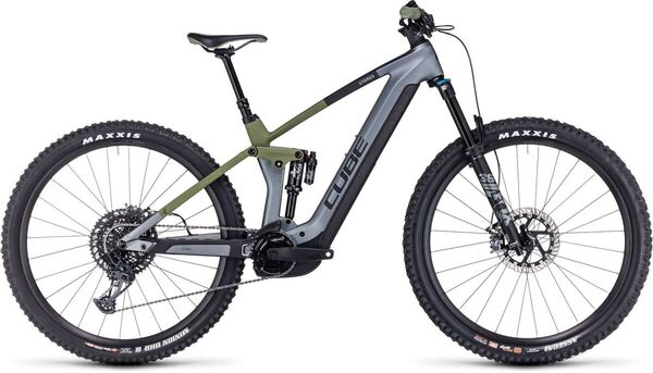 Cube Stereo Hybrid 140 HPC TM 750 Flash Grey/Olive