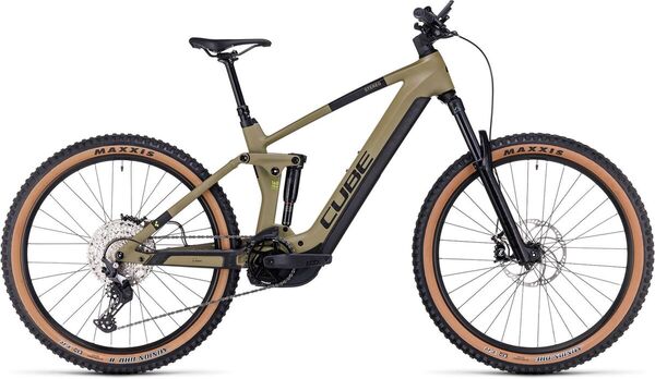 Cube Stereo Hybrid 160 HPC Race 750 Olive/Green