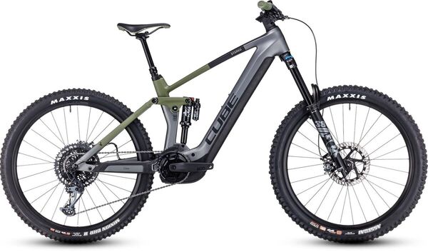 Cube Stereo Hybrid 160 HPC TM 750 Flash Grey/Olive