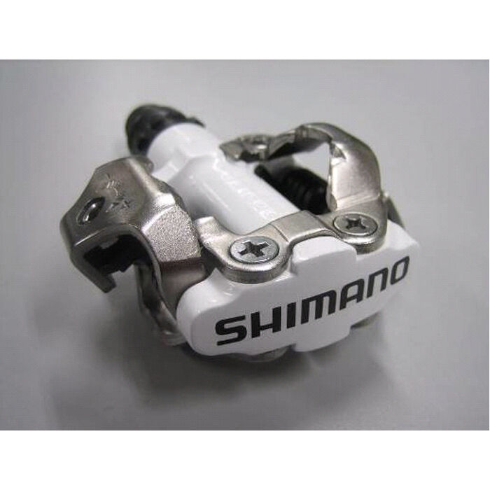 Shimano M520 MTB SPD pedals - two sided mechanism click to zoom image