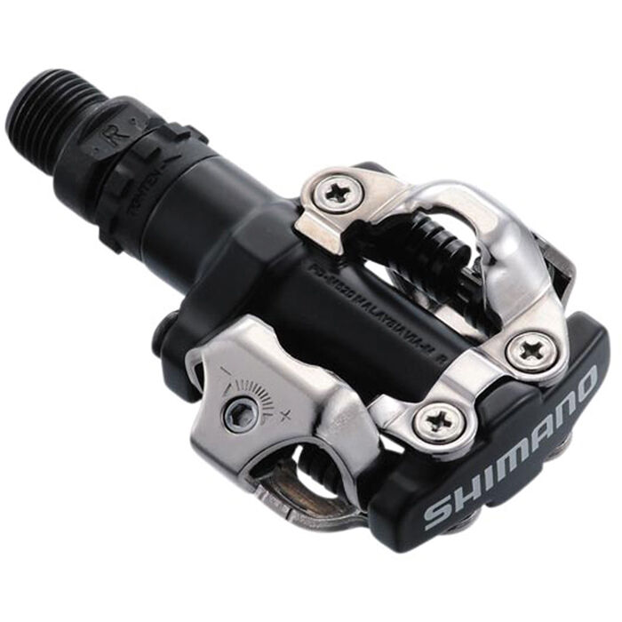 Shimano PD-M520 MTB SPD pedals - two sided mechanism click to zoom image