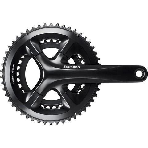 Shimano FC-RS510 double chainset, 50/34T, for 135/142 mm axle, 172.5 mm, black 