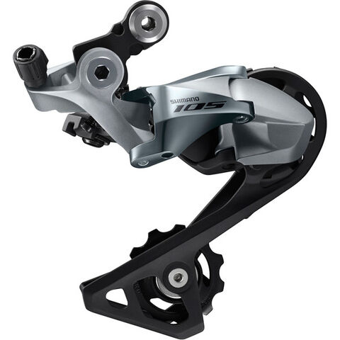 Shimano RD-R7000 105 11-speed rear derailleur, GS, for low gear 28-34T, silver 