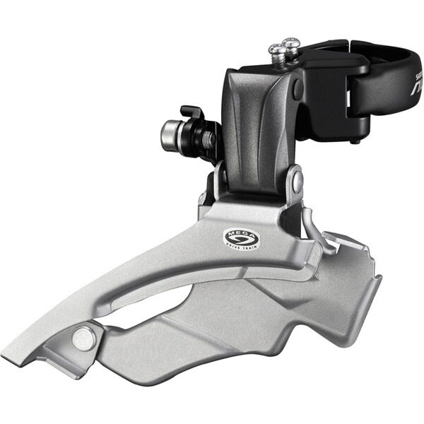 Shimano FD-M371 Altus 9speed front derailleur, conventional swing, dual-pull click to zoom image