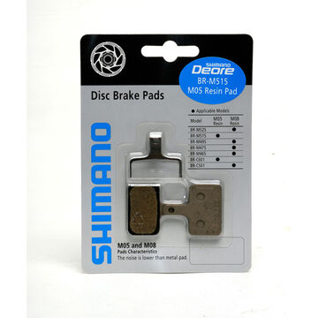 SHIMANO BR-M515 cable-actuated disc brake pads