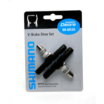 Shimano M600 (for LX / Deore / Alivio V-brake) one-piece brake blocks