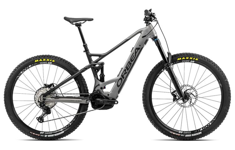 Orbea WILD FS H10 Electric Mountain Bike Small/Medium Speed SIlver & Black  click to zoom image