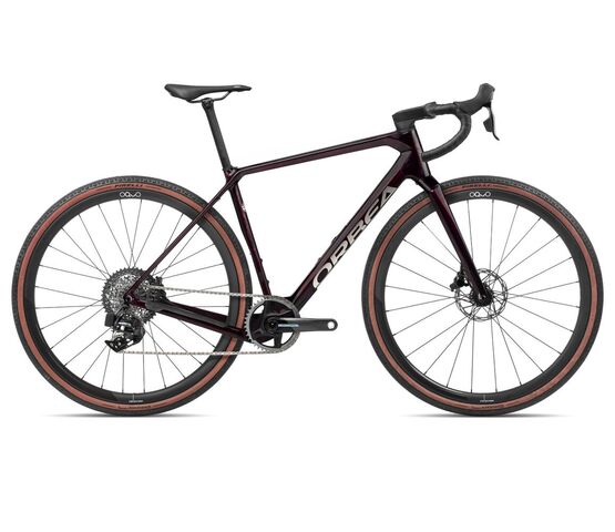 Orbea Terra M21eTEAM 1X XS Wine Red Carbon View  click to zoom image