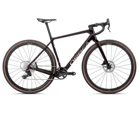 Orbea Terra M22TEAM 1X XS Wine Red Carbon View  click to zoom image