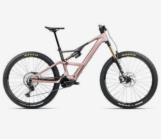Orbea Rise LT M10 630Wh Small Desert Rose - Carbon Raw  click to zoom image