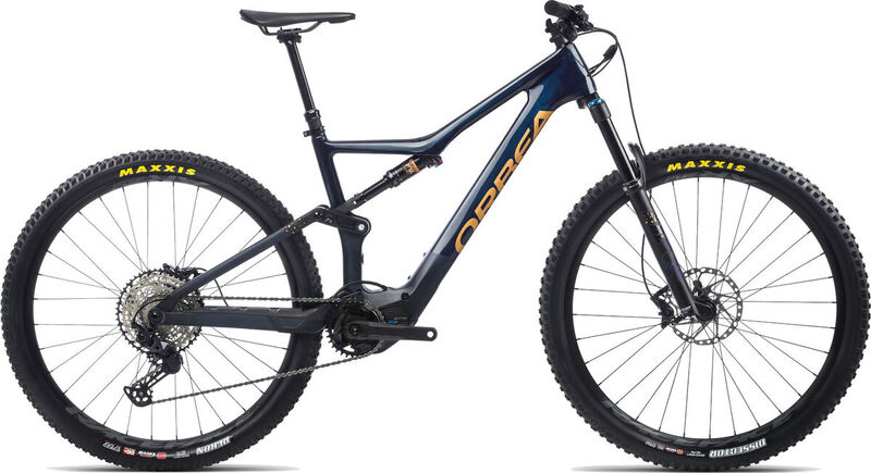 Orbea Rise M20 S Coal Blue - Red Gold (Gloss)  click to zoom image