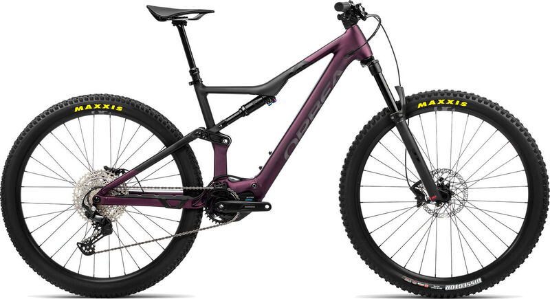 Orbea Rise H30 S Metallic Mulberry-Black  click to zoom image