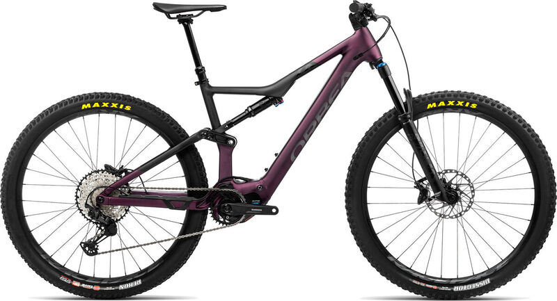 Orbea Rise H20 S Metallic Mulberry-Black  click to zoom image