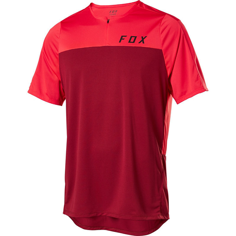 FOX RACING Flexair Zip Short Jersey click to zoom image