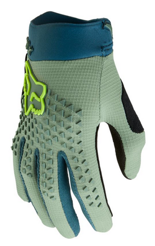 FOX RACING Youth Defend Gloves Youth Small Sage  click to zoom image