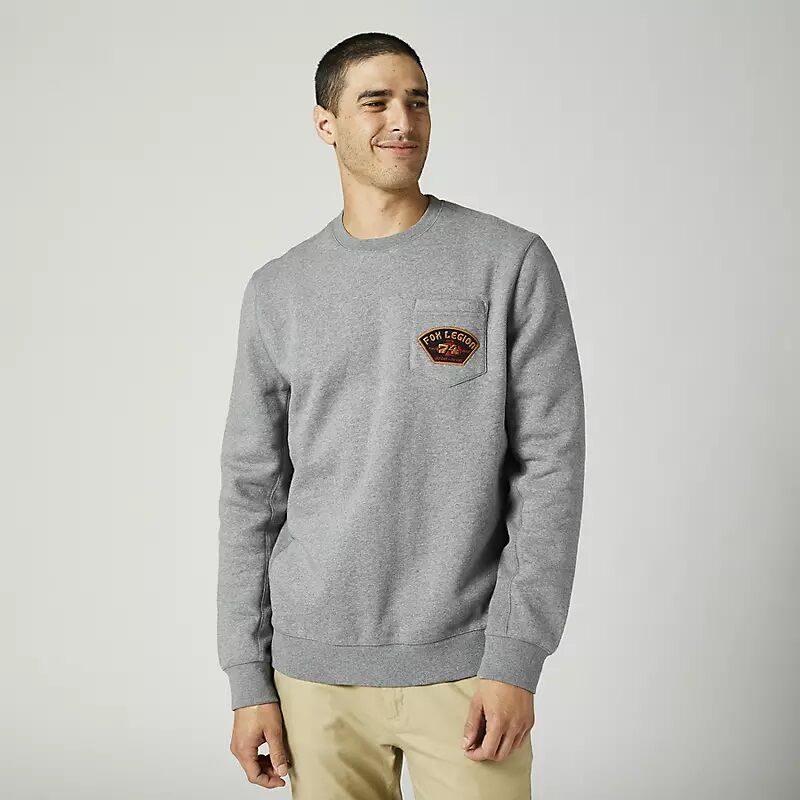 Fox AT BAY CREW SWEATSHIRT click to zoom image