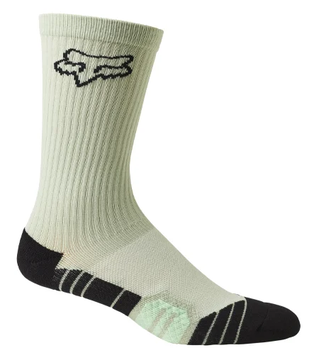 Fox 8" Ranger Cushion Sock Eucalyptus