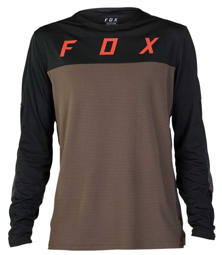 Fox Youth Defend Race Long Sleeve Jersey click to zoom image