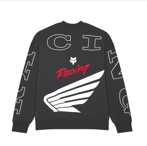 Fox Honda Oversized Crew Sweatshirt click to zoom image