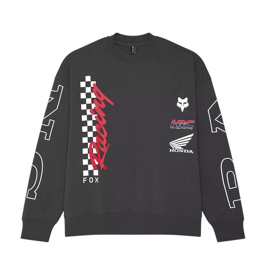 Fox Honda Oversized Crew Sweatshirt click to zoom image