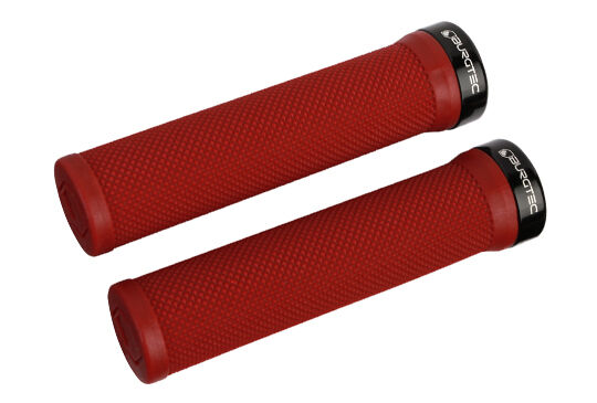 Burgtec The Bartender Grip OS Race Red  click to zoom image