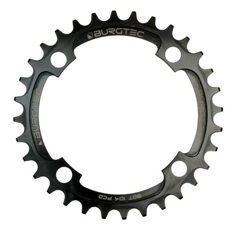 BURGTEC 104 BCD Thick Thin Chainring 