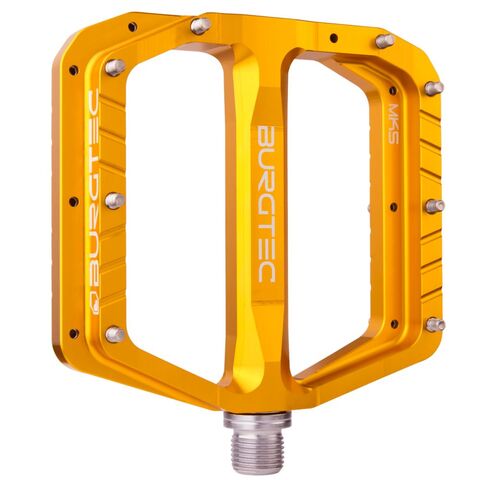 Burgtec Penthouse Flat MK5 Pedals  Gold  click to zoom image
