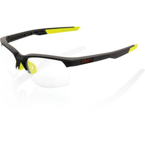 100% Sportcoupe - Soft Tact Cool Grey - Photochromic Lens 