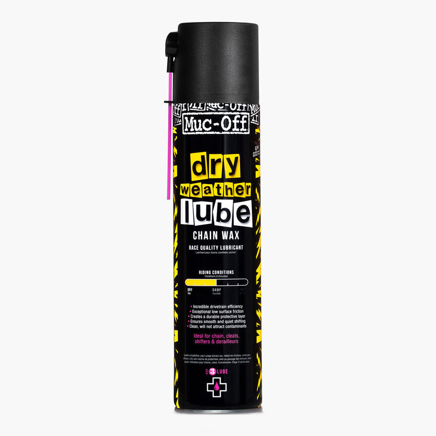MUC-OFF Bicycle Dry Weather Lube Aerosol Spray 400ml click to zoom image