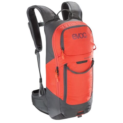 Evoc Fr Lite Race Protector Back Pack Carbon S CARBON GREY/ORANGE  click to zoom image