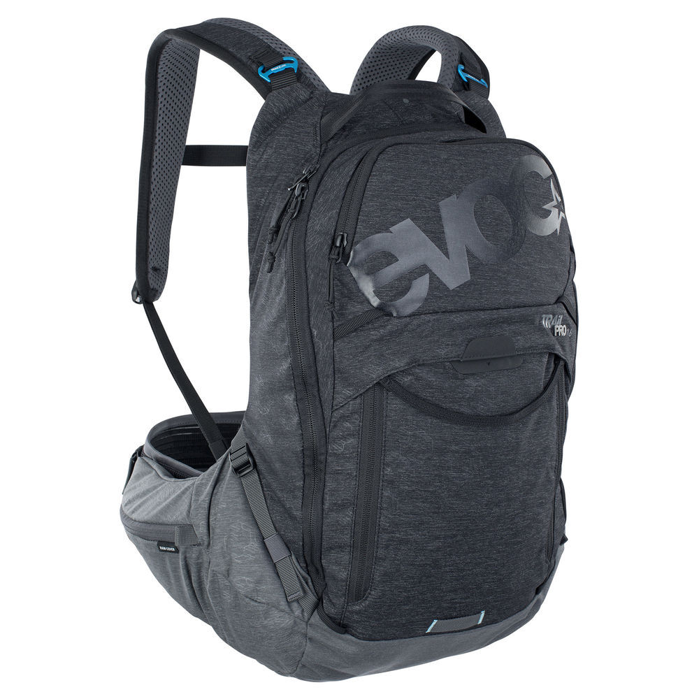 Evoc Trail Pro Protector Backpack 16l Black/Carbon Grey click to zoom image