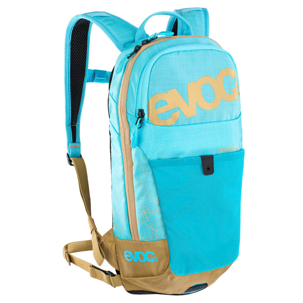 Evoc Joyride 4l Kids Backpack Neon Blue/Gold 4 Litre click to zoom image