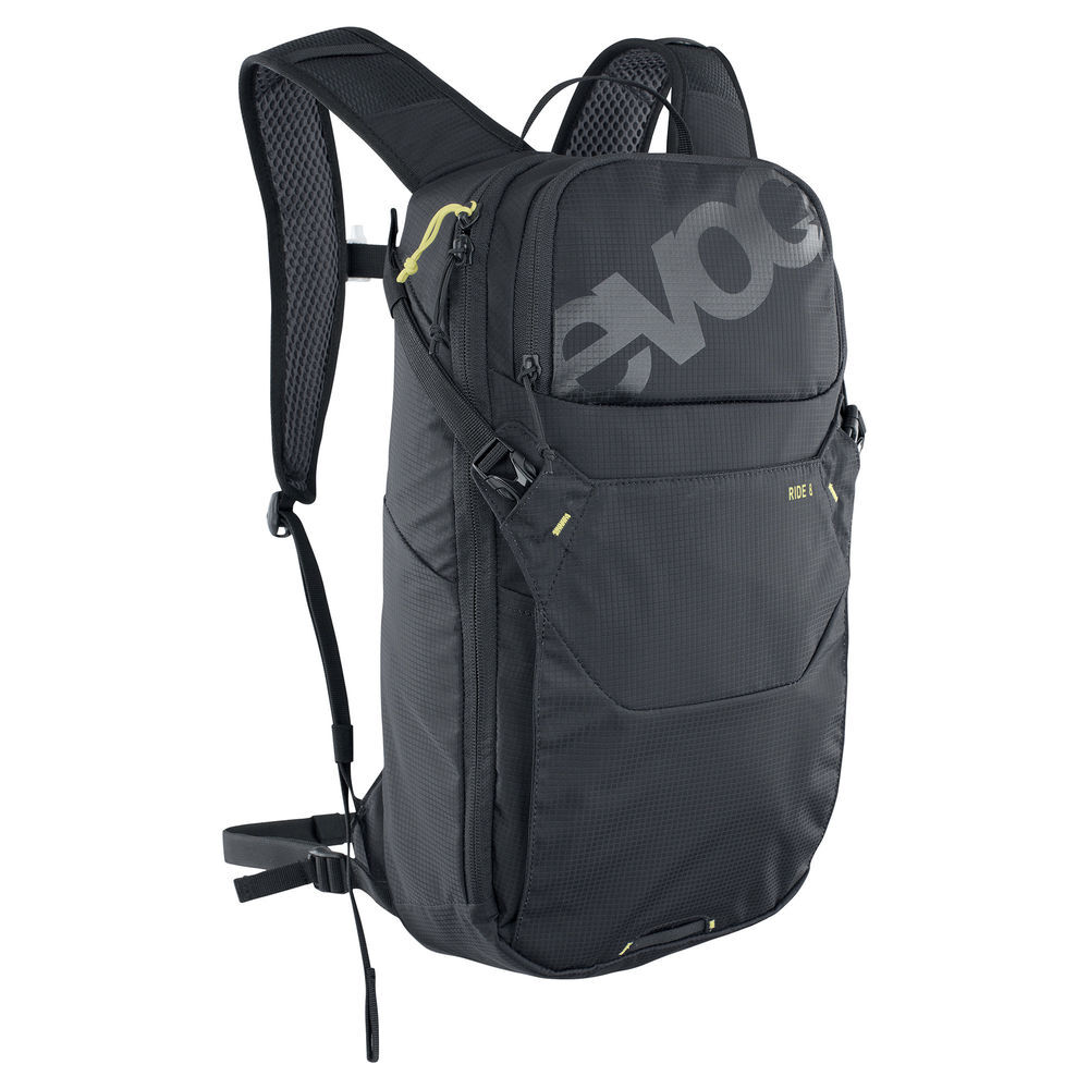 Evoc Ride Performance Backpack 8l + 2l Bladder Black 8 Litre click to zoom image