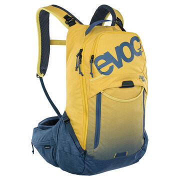 Evoc Trail Pro Protector Backpack 16l Curry/Denim