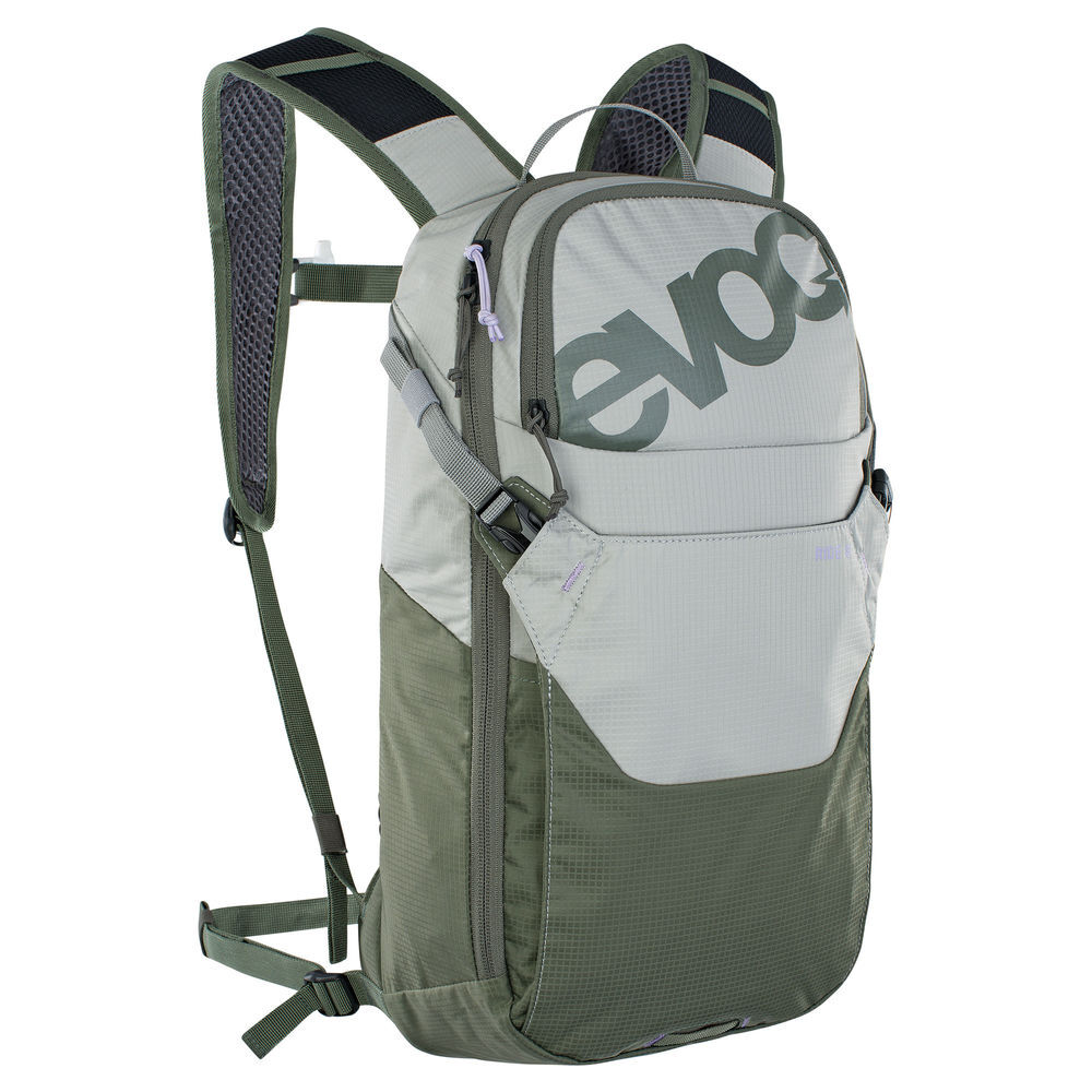 Evoc Ride Performance Backpack 8l Stone/Dark Olive One Size click to zoom image
